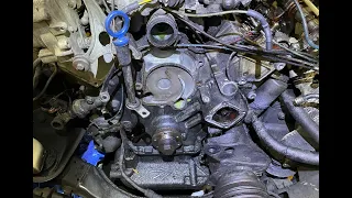 1982 Mercedes 380SL R107 Doris Update part 2 - Water pump, distributer, Power steering, Alternator