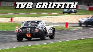 TVR Griffith / Grantura mk3 | Small car BIG V8 | flybys & small backfire