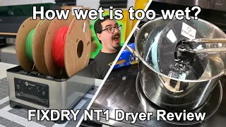 Is wet filament really that bad? Do you need a Filament Dryer? - FIXDRY Filament Dryer Review