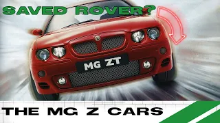 The INCREDIBLE Story of the MG Z cars - ZT, ZS and ZR