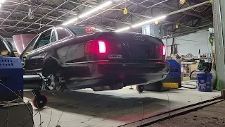 2001 Audi A8L track car dyno run