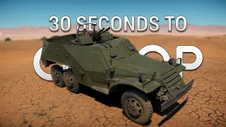30-ти секундный обзор БТР-152А в War Thunder #warthunder