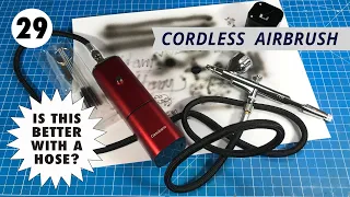 Can a hose make Cordless airbrushes better? Cordless compressor review. The Uncorded Gooch Ep 29