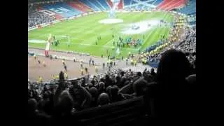 The Hearts Song in full - Scottish Cup Final 2012 Hearts 5 Hibs 1