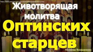 Животворящая молитва Оптинских старцев. Оптинские старцы молятся за Вас о помощи и здоровье