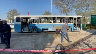 Bus explodiert in der Türkei: 1 Toter und 4 schwer Verletzte