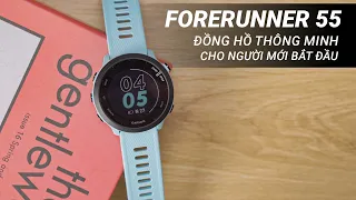 Forerunner 55 | Đồng hồ thông minh thể thao tốt nhất cho người mới bắt đầu