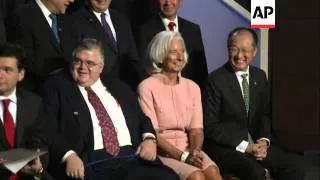 Finance ministers and central bank officials from G20 nations meet