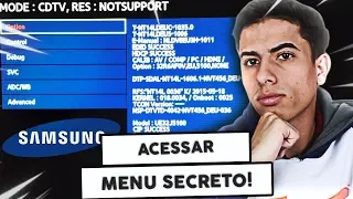 Como acessar o MENU SECRETO das TVs Samsung