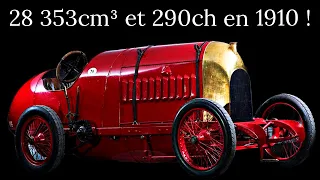 La Fiat S76 la bête de Turin 213km/h en 1913 !