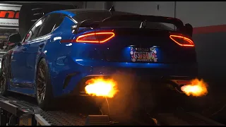 Flame Shooting Stinger GT with NGT Performance Catless O2 Housing DIY