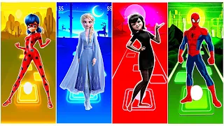 Miraculous Ladybug 🆚 Elsa Frozen  🆚 Dracula  🆚 Spiderman 🆚 Who Will Win?