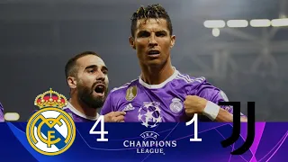 Real Madrid 4 x 1 Juventus l (C.Ronaldo Masterclass) l UCL 2017 Final