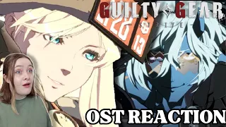 These OSTs are FIRE!! | First time reaction to GUILTY GEAR STRIVE OSTs (Character themes)