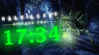 [Старый Мировой Рекорд] Half-Life 2: Episode Two Speedrun in 17:34