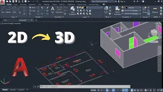 Como alterar o AutoCAD do 2D para o 3D