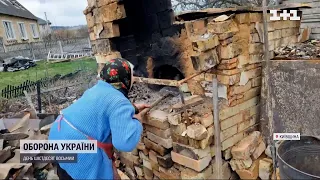 Щемлива історія бабусі з Горенки, яка випікала паски у зруйнованій росіянами хаті