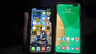 iphone 11 vs Samsung galaxy S10 5G | SPEED TEST