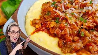 RAGU DE LINGUIÇA, MOLHO SUPER SABOROSO PARA POLENTA, MASSAS OU PURE