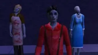 Thriller - Michael Jackson - Sims 2 - Long video version PART 2