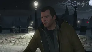 GTA 5 deleted cutscene of Michael & Trevor