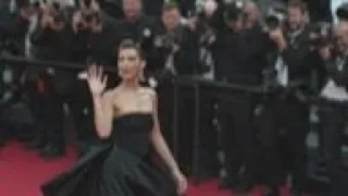 Bella Hadid and Cara Delevingne walk the Cannes red carpet