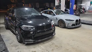 2021 BMW M4 Competition Full Exhaust JB4 93 vs 2018 BMW X6M Bolt Ons E50