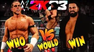 HBK Shawn Michaels vs Seth "Freakin" Rollins / WWE 2K23 Dream Match #1 PS5 Gameplay