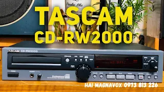 NHỮNG CÁI HAY TRÊN TASCAM CD-RW2000 - GIẢI MÃ KHÔNG CẦN MỒI