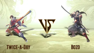 Twice-a-Day (Kilik) VS Bozo (Mitsurugi) - Ranked Set (21.12.2020)