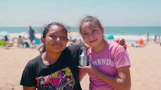 Aqua Surf School, Los Angeles Police Department and Surfrider Foundation help inner-city youth in LA