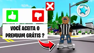 COMO TER PREMIUM NO BROOKHAVEN 🏡RP 100% GRÁTIS (SEM ROBUX)