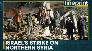 Israeli airstrike in Syria kills more than 40 people | WION Fineprint