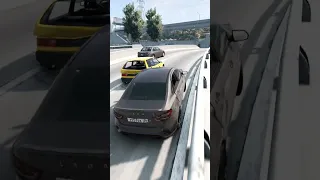 НЕУДАЧНЫЕ ШАШКИ В ГОРОДЕ НА ЛАДА ВЕСТА СПОРТ BEAMNG DRIVE