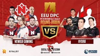 Nemiga Gaming vs HYDRA - DPC EEU 2021/22 Tour 3: Division II - Round-Robin - Game Highlights