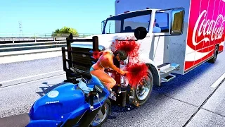 GTA 5 BIKE CRASHES SLOW MOTION episode 1 (Euphoria Physics Showcase)