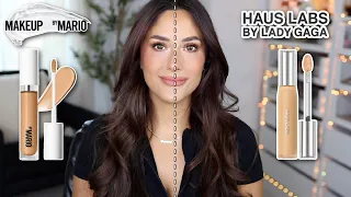 NEW HAUS LABS TRICLONE SKIN TECH CONCEALER VS MAKEPUP BY MARIO SURREALSKIN CONCEALER