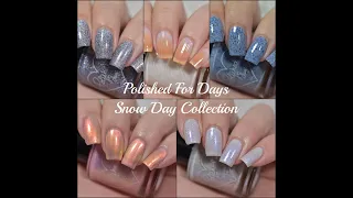 Swatch & Review | Polished For Days - Snow Day Collection