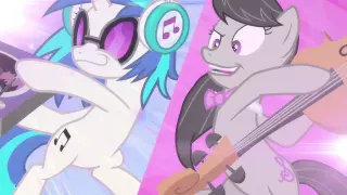 MLP:FiM | Music | Vinyl & Octavia's Cello Dubstep | 100th Episode | HD