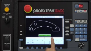 DXF Milling on the ProtoTRAK SMX control