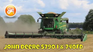 Harvest 2023 | John Deere S790i combine with John Deere 740 FD header