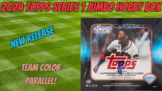 New Release: 2024 Topps Series 1 Jumbo Hobby Box!  Love this set