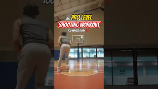 FULL PRO LEVEL SHOOTING WORKOUT FOR #basketball