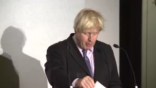 Boris Johnson: 3rd Margaret Thatcher Lecture (FULL)