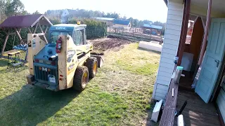 Raised garden beds timelapse