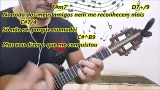 APRENDA Pretexto Imaginasamba CIFRA ORIGINAL E SIMPLIFICADA