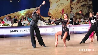 Daniil Dmitriev - Kseniya Kotova, RUS, 1/2 Rumba