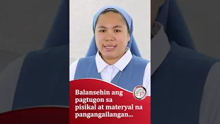 Balansehin ang pagtugon sa pisikal at materyal na pangangailangan