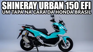 Lançada Shineray Urban 150 EFI - Um t4p4 na cara da Honda Brasil