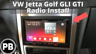 1999 - 2004 VW Golf, Jetta, GTI, GLI, R32 Radio Install